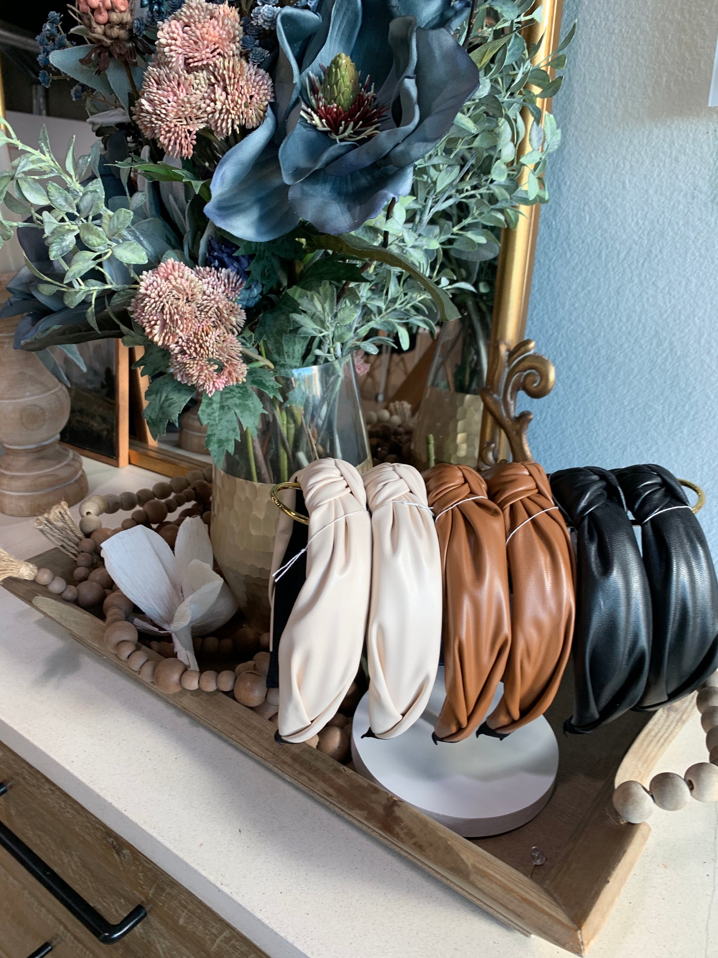 Vegan Leather Headbands