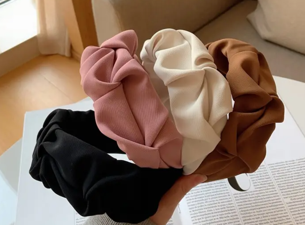 Flower Pattern Fabric Headbands