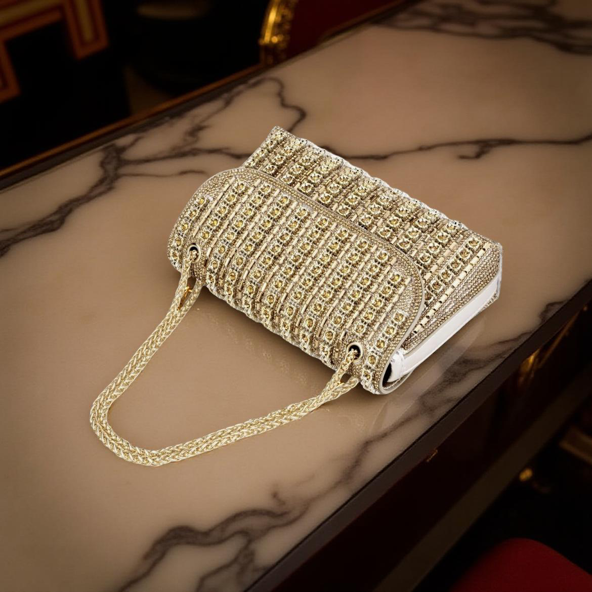 The Gilded Gold Clutch