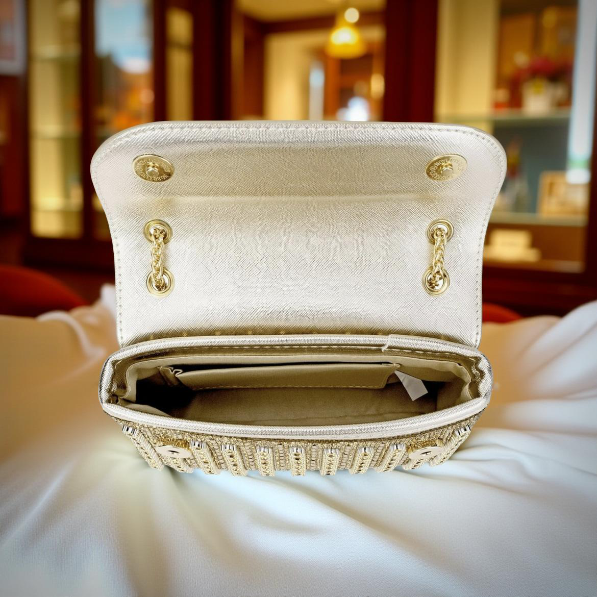 The Gilded Gold Clutch