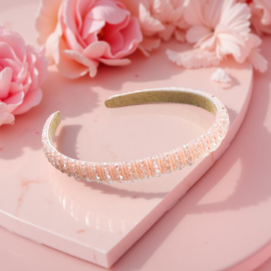 Slim Beaded Crown – Love Notes Collection